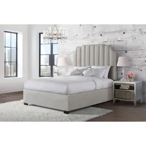 Harper King Bed Boulder Gray