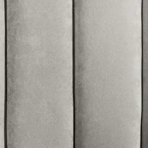 Harper King Bed Boulder Gray
