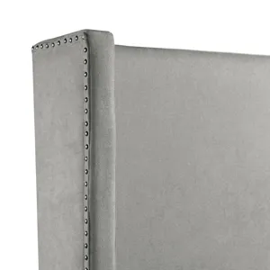 Harper Magnolia Queen Storage Bed Boulder Grey
