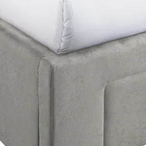 Harper Magnolia Queen Storage Bed Boulder Grey