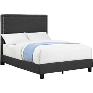Erica Full Bed in Heirloom Charcoal