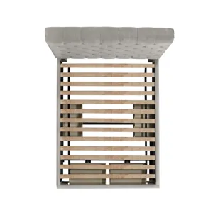Harper Waldorf Queen Storage Bed Boulder Grey