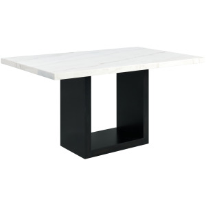 Valentino White Counter Height Dining Table