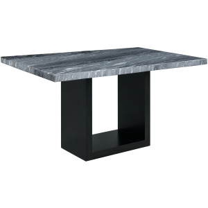 Valentino Complete Counter Table (Grey Marble)
