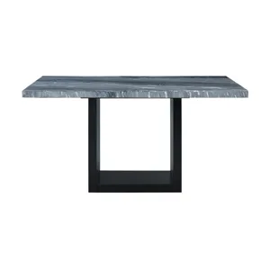Valentino Complete Counter Table (Grey Marble)