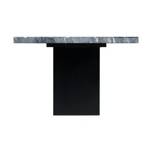 Valentino Complete Table (Grey Marble)