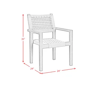 Veltis Dining Chair in Natural (2 Per Carton)
