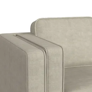 Venus Chair in Belfast China Beige with cherry finished wooden front