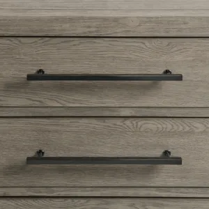 Versailles Contemporary 6-Drawer Dresser in Grey