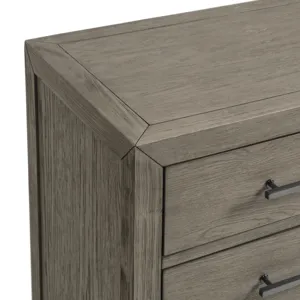 Versailles Contemporary 6-Drawer Dresser in Grey