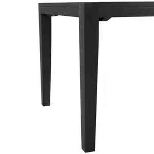 Versailles Contemporary Dining Table in Black