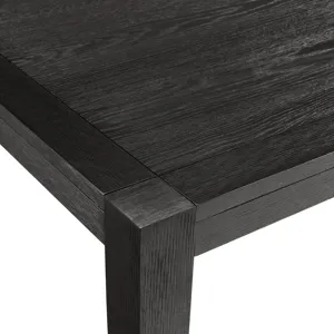 Versailles Contemporary Dining Table in Black