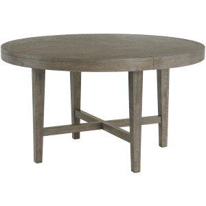 Versailles Contemporary Round Dining Table in Grey