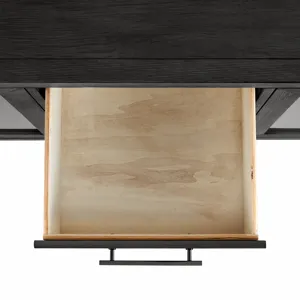 Versailles Contemporary Server in Black