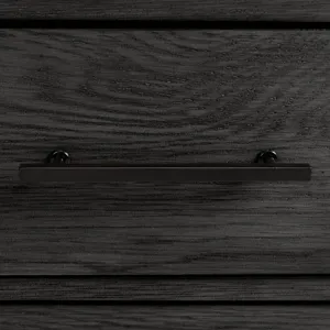 Versailles Contemporary Server in Black