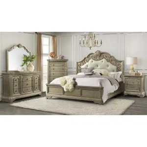 Vincenza Dresser & Mirror Set Bronze