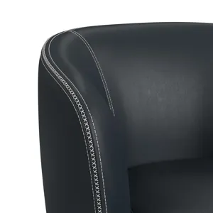 Vito Swivel Chair in Pebble Navy