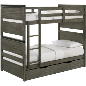 Wade Twin Over Twin Bunk w/ Trundle