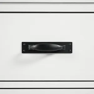 Wade Youth Dresser and Mirror Set in White