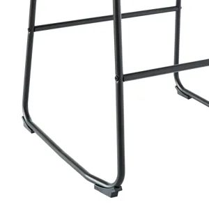 Wes Bar Stool (QSD6099) 29" Brown Bar Stool