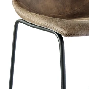 Wes Bar Stool (QSD6099) 29" Brown Bar Stool