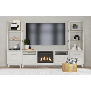 Westland 71\" TV Console without Fireplace Insert in Almond