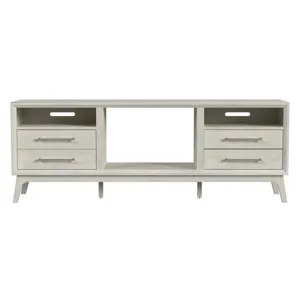 Westland 71\" TV Console without Fireplace Insert in Almond