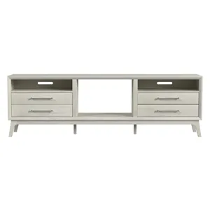 Westland 82\" TV Console without Fireplace Insert in Almond