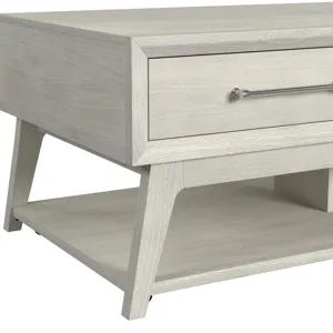 Westland Coffee Table with Casters in Almond