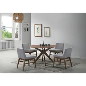 Weston Round Dining Table Walnut