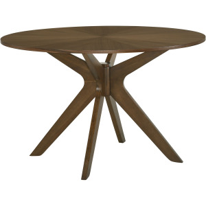 Weston Round Dining Table Walnut