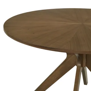 Weston Round Dining Table Walnut