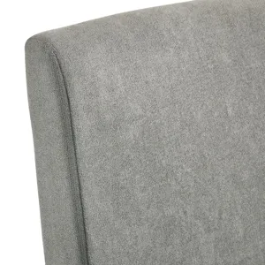 Weston Upholstery Side Chair Walnut W/Smoke fabric (2 Per Pack)