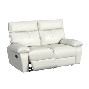 Wildcat Motion Loveseat in Aviarah White