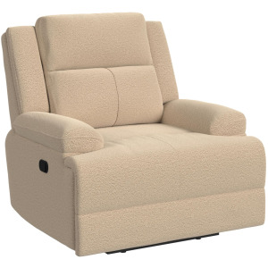 Wizard Motion Recliner in Fang Beige