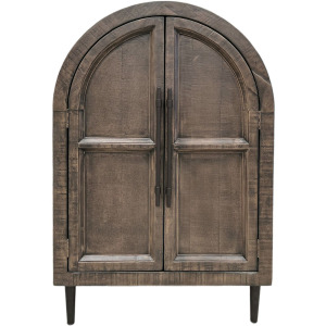 Woody Cabinet in Black Wash