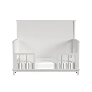 Wyller Crib with Guard Rail in White