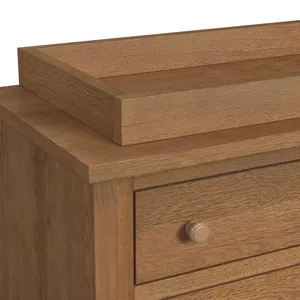 Wyllerer Wyller Dresser and Topper in Oak