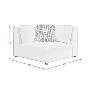 Zandara Modular Corner - Olefin Beige