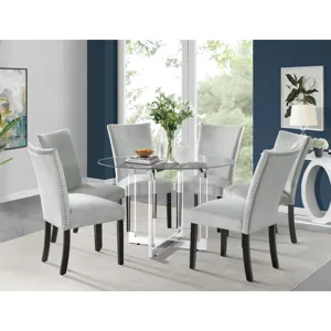 Zurich Round Dining Table Complete