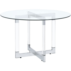 Zurich Round Dining Table Complete