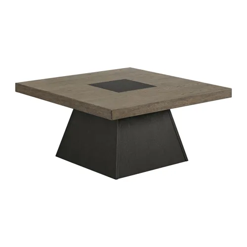 Jemma Coffee Table in Grey and Dark Espresso