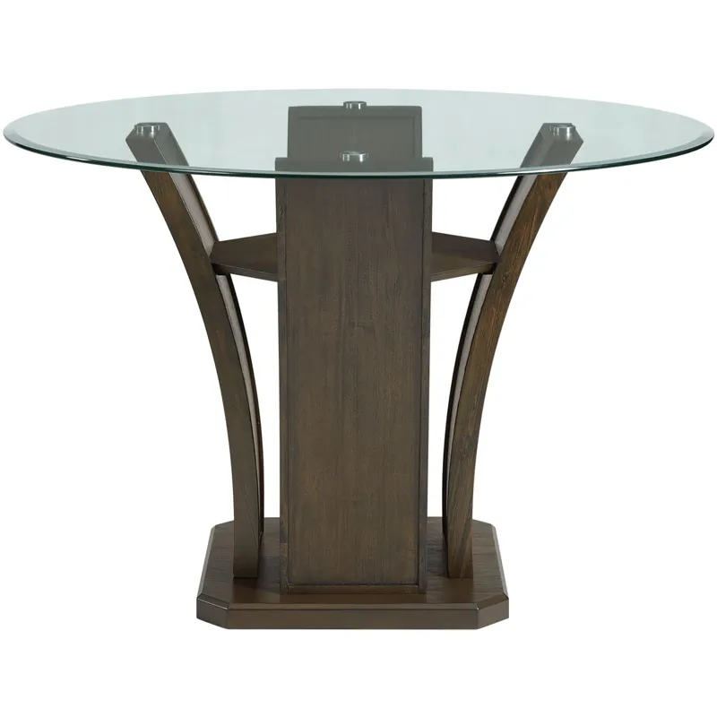 Dapper 5 PC Counter Height Dining Set in Walnut