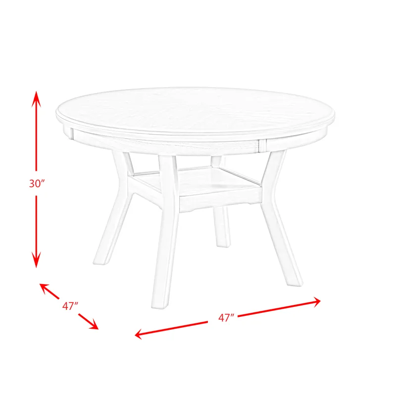 Amherst Grey Dining 5 Piece Set