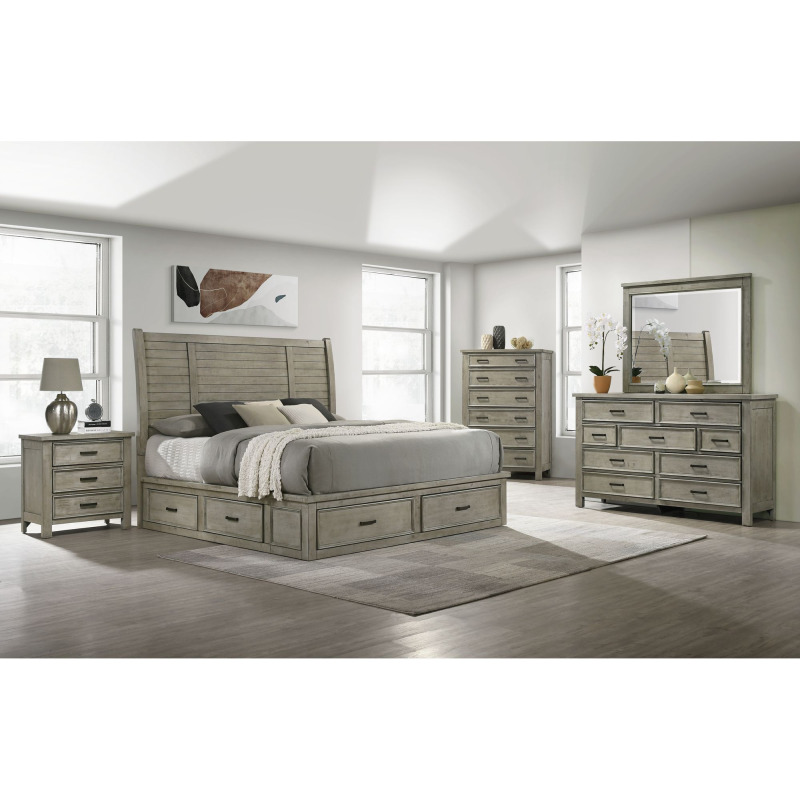 Sullivan Queen Storage Bed - Thumbnail 4
