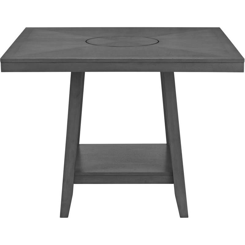 Seneca Square Counter Table with Lazy Susan - Thumbnail 5