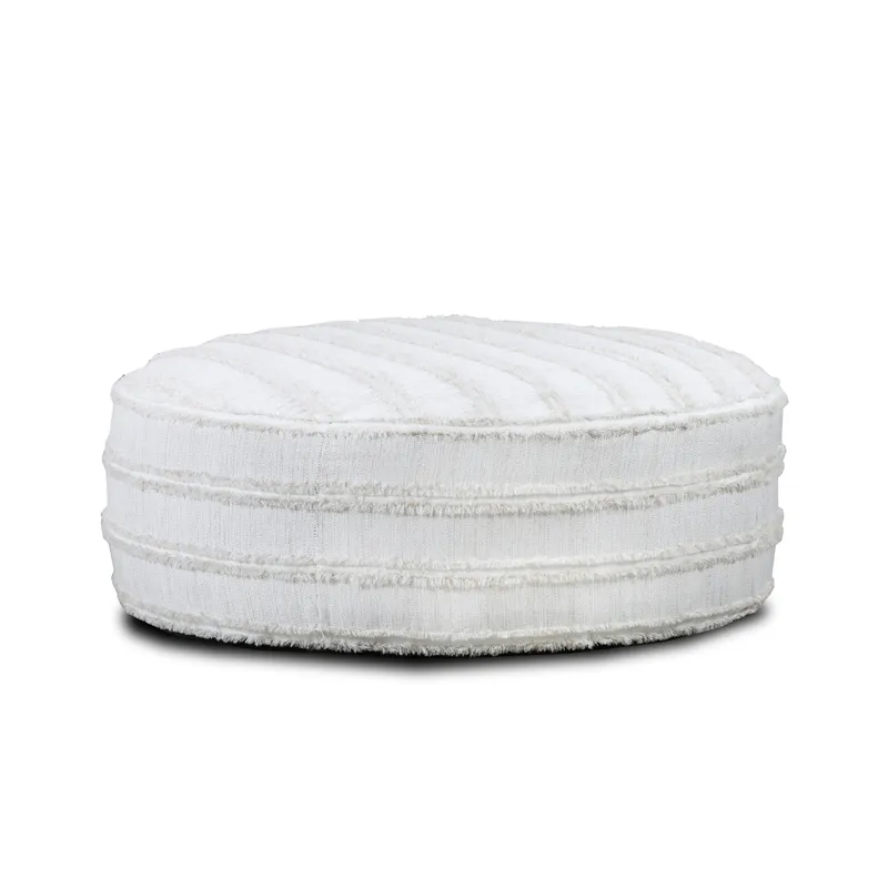 Darla Ottoman in Lilth Champagne