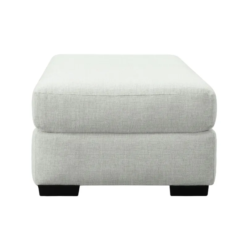 9010 Fentasy Silver 9010 Ottoman in Fentasy Silver