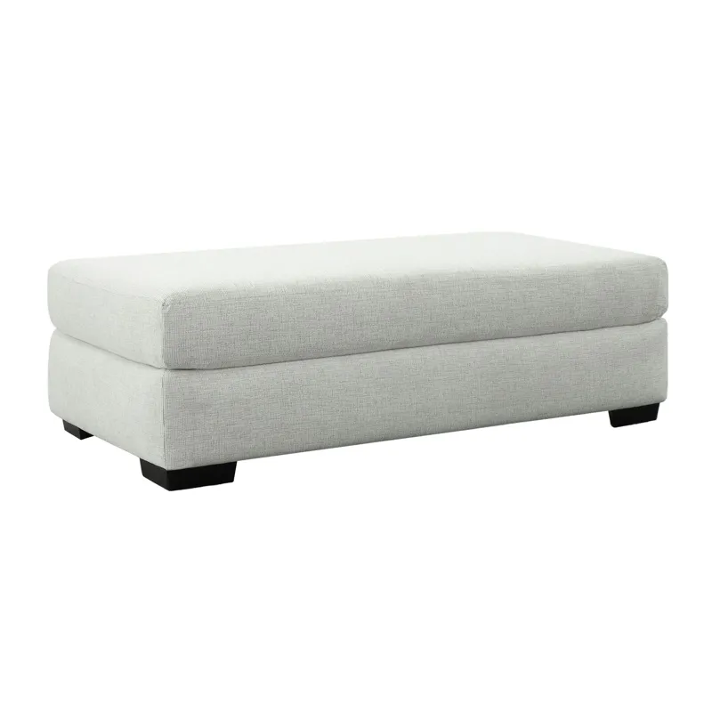 9010 Fentasy Silver 9010 Ottoman in Fentasy Silver