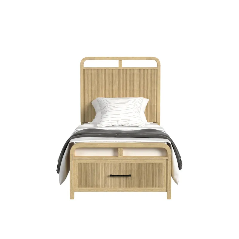 Ridgemont Twin/Full Rails for Storage Bed in Natural
